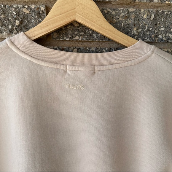 Women’s nuuds Birthday Edition Tan/Sand Long Sleeve Crewneck Sweatshirt Size XL - Picture 10 of 12